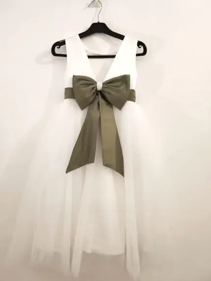 Vestido de festa Luisa - Vestido em tule e cetim