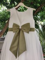 Vestido de festa Luisa - Vestido em tule e cetim - Image 3