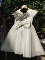 Vestido de festa Leonor personalizável - Tule e renda