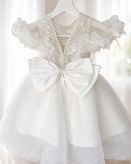 Vestido de festa Leonora personalizável - Tule e renda