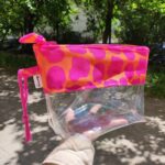 Necessaire Impermeável Pink Rodeo Transparente