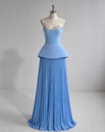 Vestido Aurora – Vestido de Cerimónia Plissado com Corpete Estruturado - Image 6