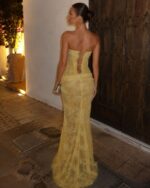 Vestido Helena – Vestido de Cerimónia em Renda com Corpete Estruturado - Image 2