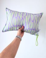 Almofada de Praia Lavender Zebra Impermeável