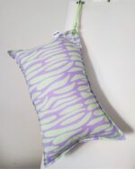 Almofada de Praia Lavender Zebra Impermeável - Image 3